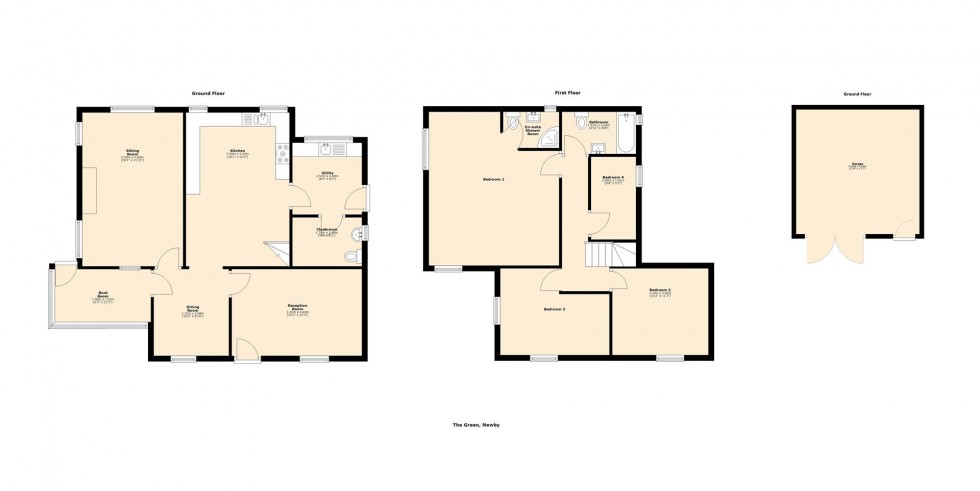 Floorplan for The Green, Newby