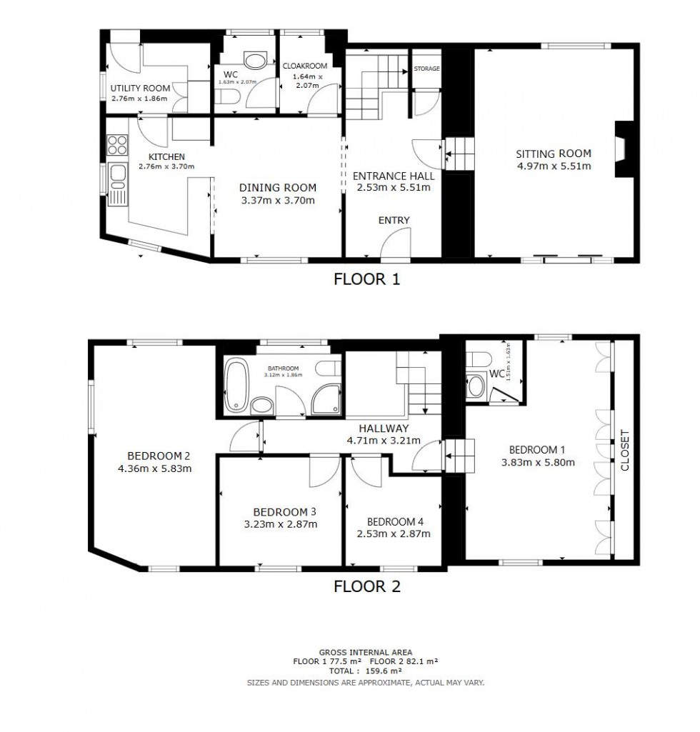 Floorplan for Stonestar, Burton In Lonsdale