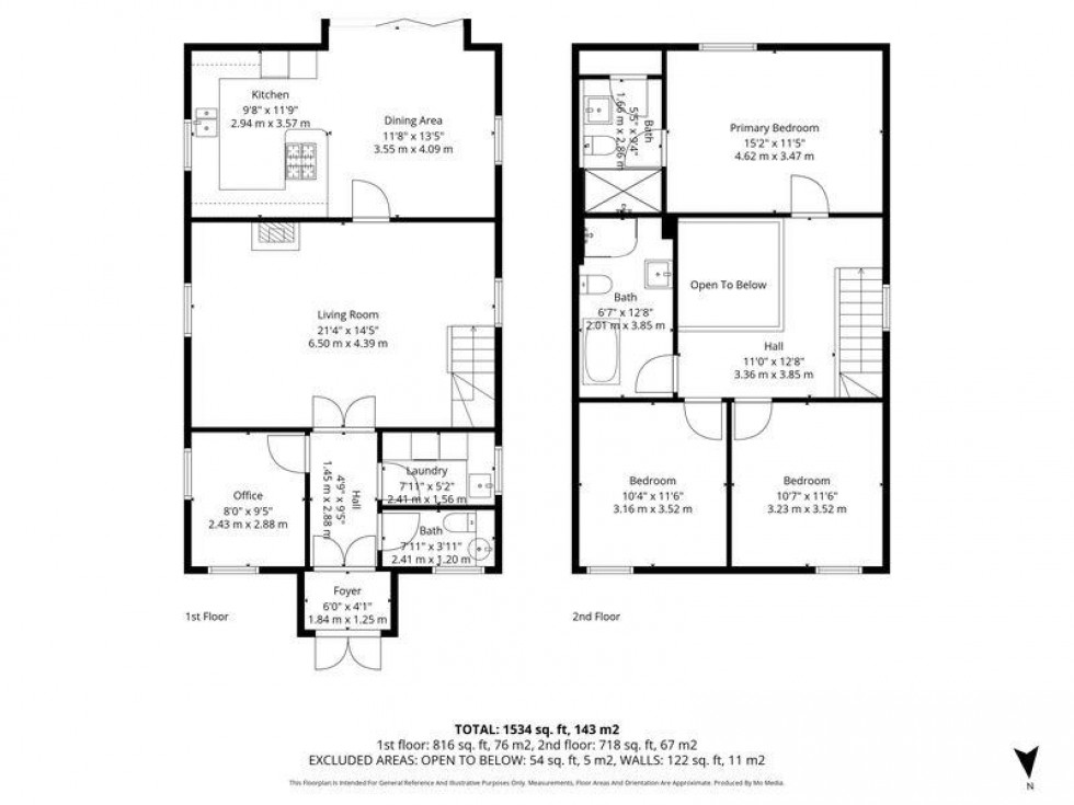 Floorplan for Methodist Church, Burton Road, Lower Bentham