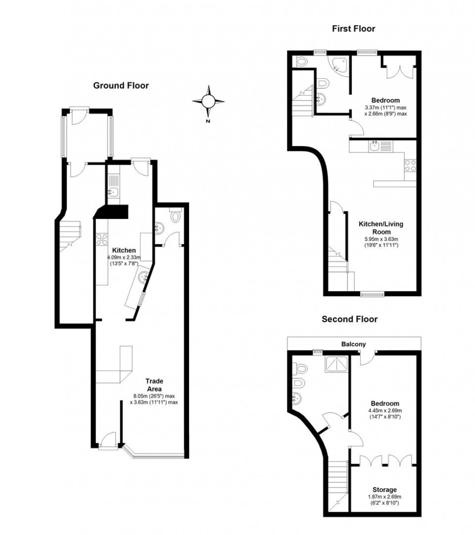 Floorplan for 23 Main Street, Ingleton